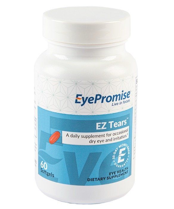 EyePromise® EZ Tears vitamin bottle