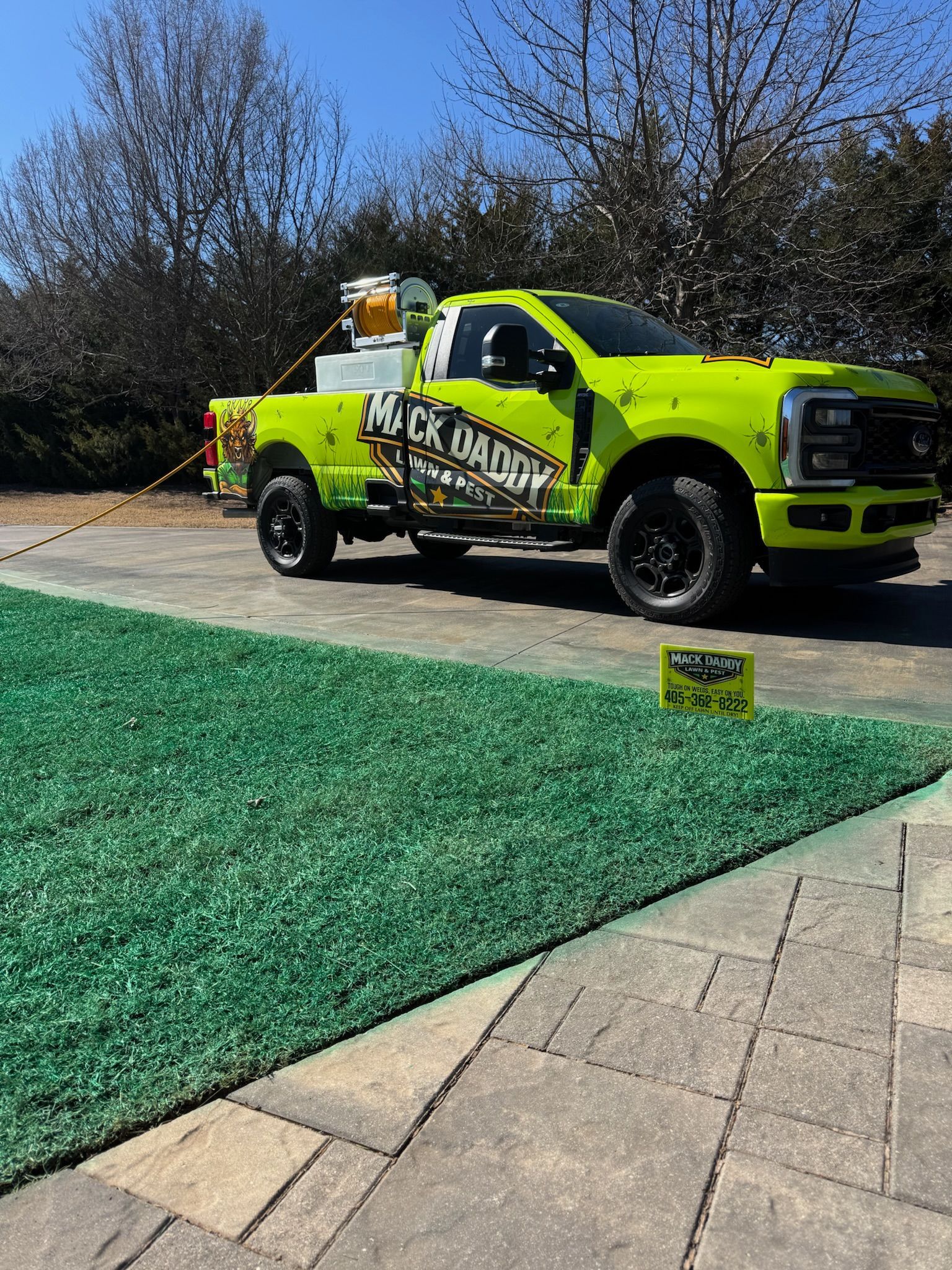 Turf Rescue Weed Control & Fertilization and Mack Daddy Lawn & Pest are working together