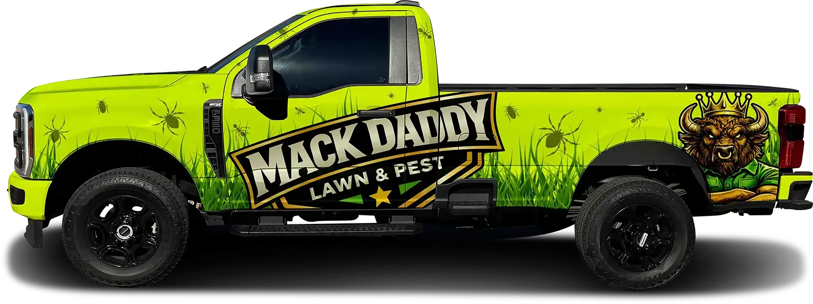 Mack Daddy Lawn & Pest Truck