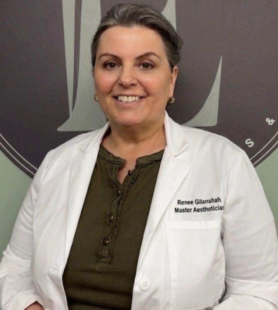 Picture of Renee Gilanshah - licensed master aesthetician, cosmetologist, master aesthetics and cosmetology instructor. Permanent makeup provider