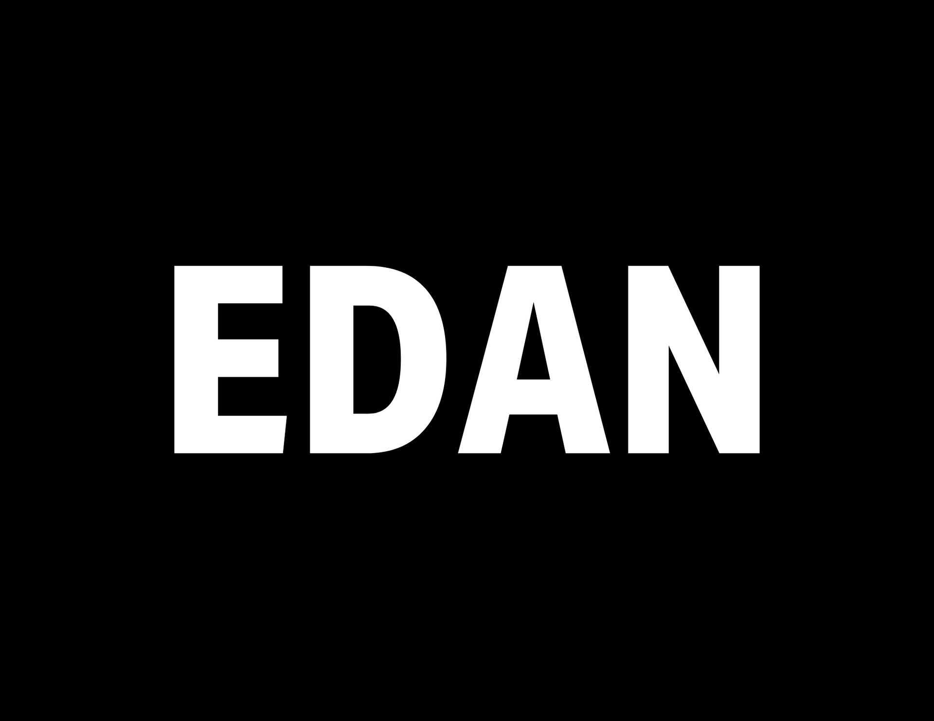 EDAN POSTER