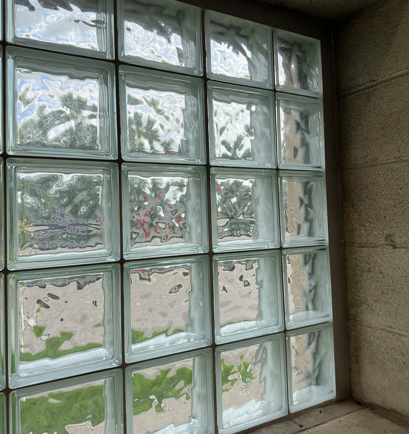 Glass Block Window in a Basement — Franksville, WI — Basement Repair By MC Service, LLC Glass Block Window in a Basement — Franksville, WI — Basement Repair By MC Service, LLC