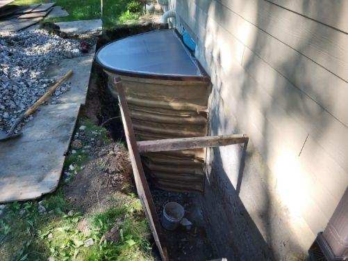 Egress Window in a Basement Bedroom — Franksville, WI — Basement Repair By MC Service, LLC