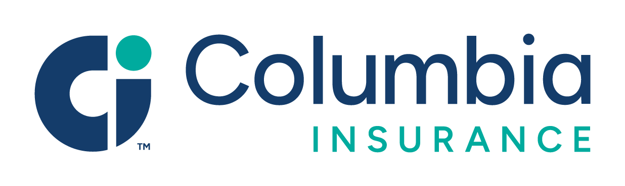 Columbia Insurance logo: blue 
