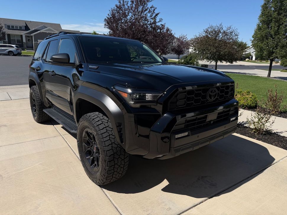 2025 Toyota 4runner TRD off Road ceramic coated by Gonza's Detailing LLC in American Fork UT