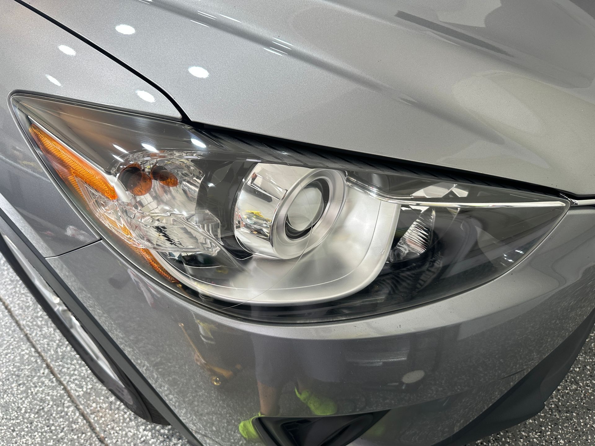 mazda cx5 headlight restoration after pic