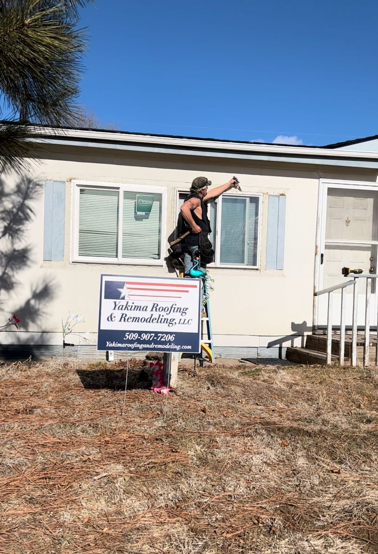 New Door — Naches, WA — Yakima Roofing & Remodeling New Door — Naches, WA — Yakima Roofing & Remodeling