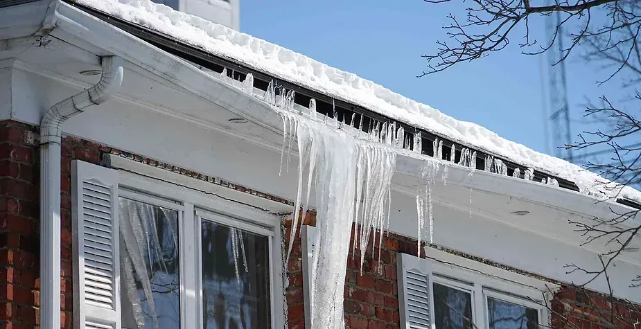 Giant Ice Dam — Naches, WA — Yakima Roofing & Remodeling Giant Ice Dam — Naches, WA — Yakima Roofing & Remodeling
