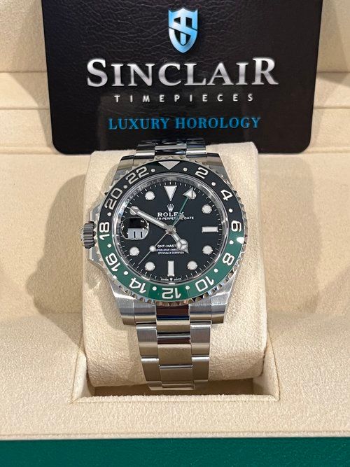 A sinclair timepieces luxury horology watch is on display