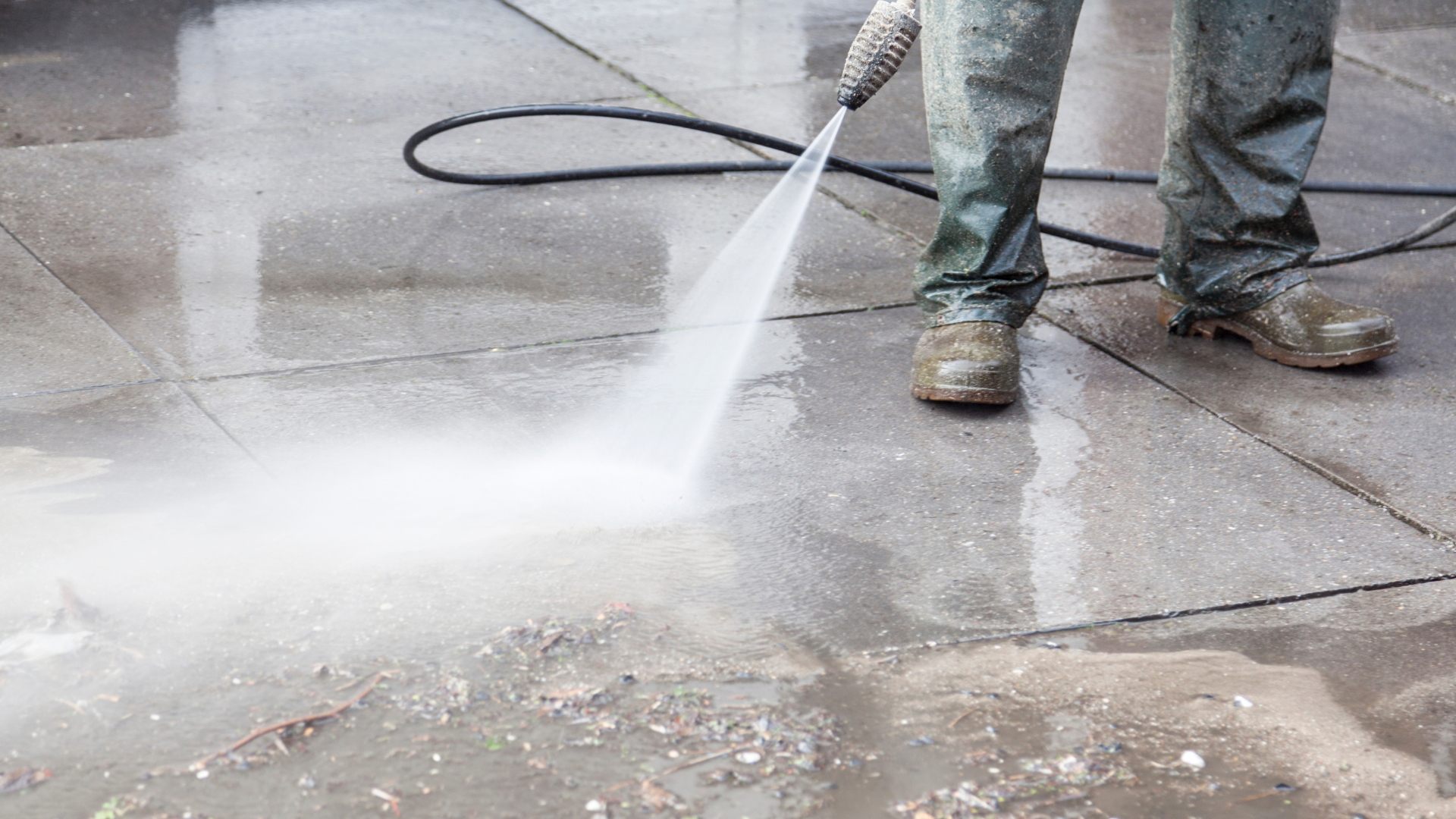 power washing sample