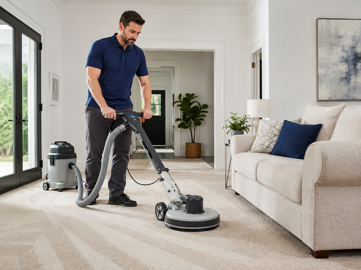 Professional Dry Carpet Cleaning service