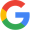 Google “G” logo in red, blue, green, and yellow on a white background