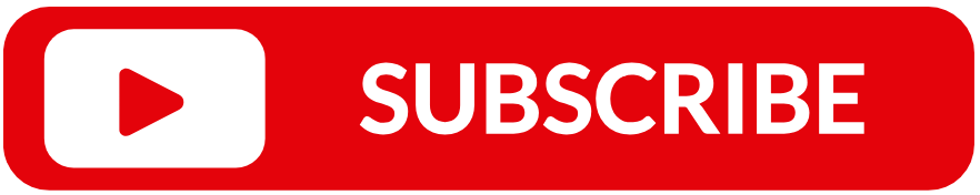 Red Subscribe button with white play icon and bold white text