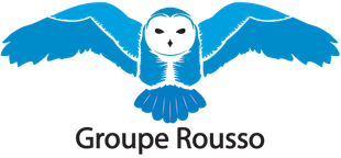 Le logo du groupe rousso a un hibou dessus