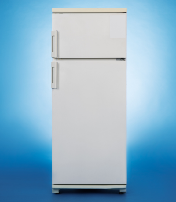 Old Cedar Park refrigerator for removal