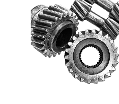 Three gears are stacked on top of each other on a white background. | Patterson Custom Diesel/Automotive