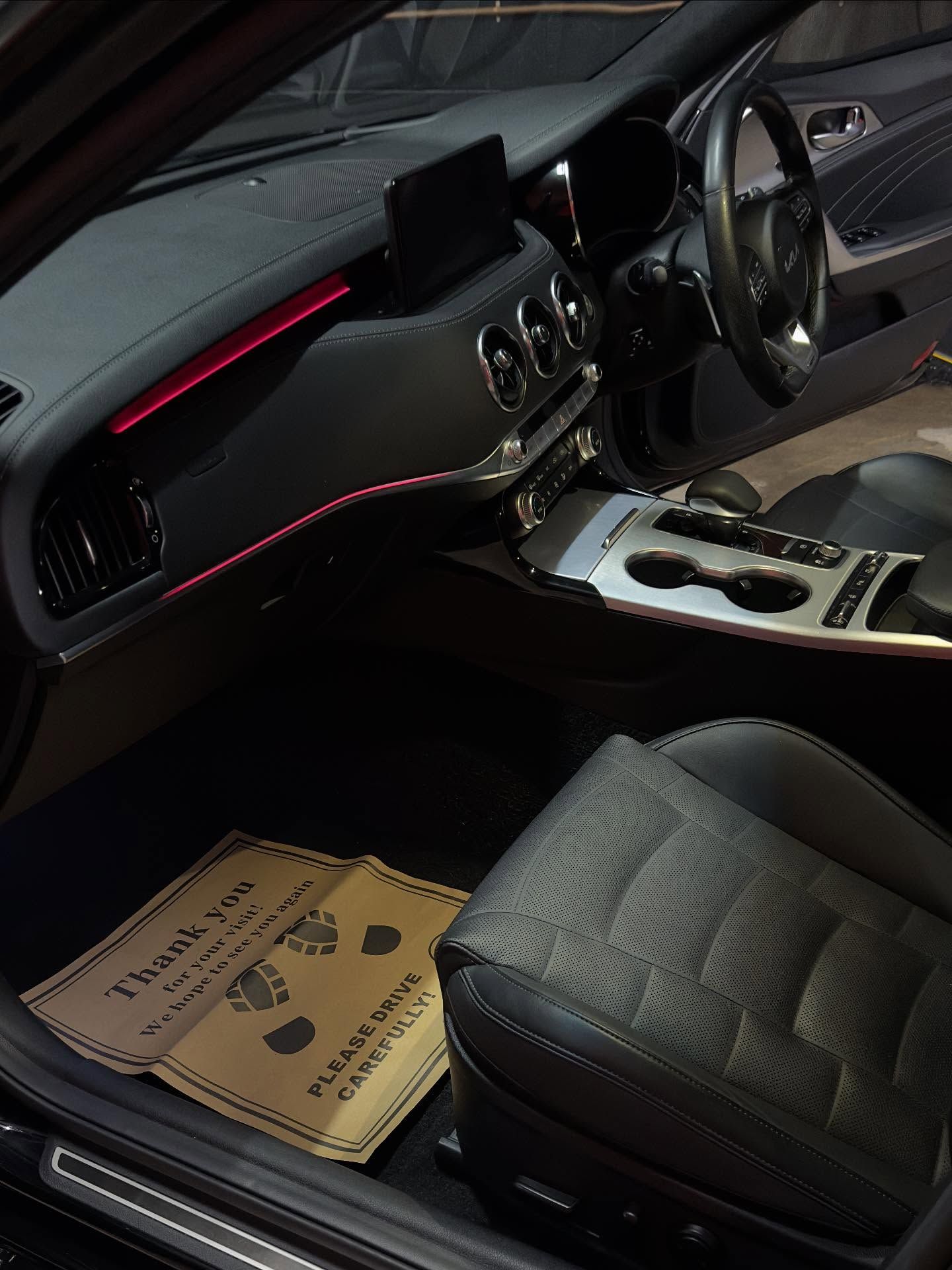 Interior of a White Van With Black Flooring — Mobile Club Cars Cairns in Earlville, QLD