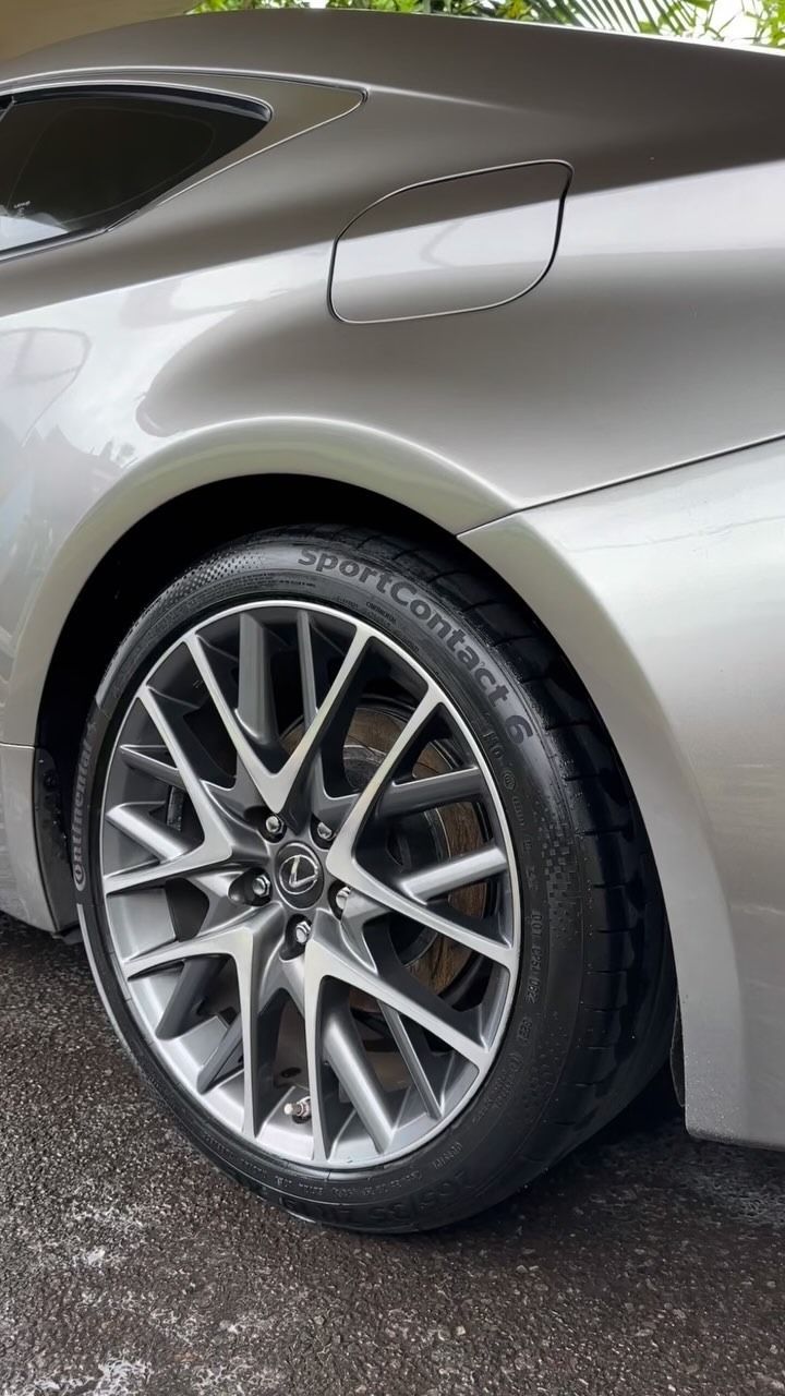 Silver Car Rear Quarter Panel With Alloy Wheel — Mobile Club Cars Cairns in Earlville, QLD
