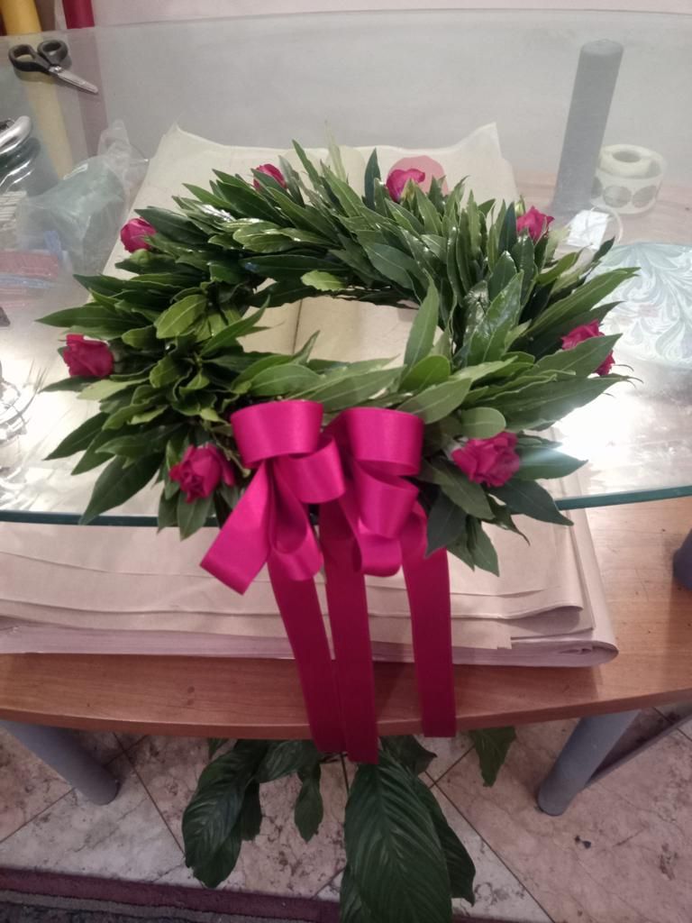 Corona alloro laurea | Padova | Emerald Flower – Fioreria