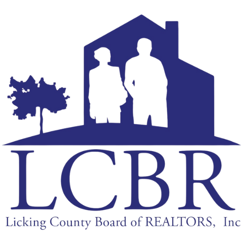 The logo for the licking county board of realtors inc