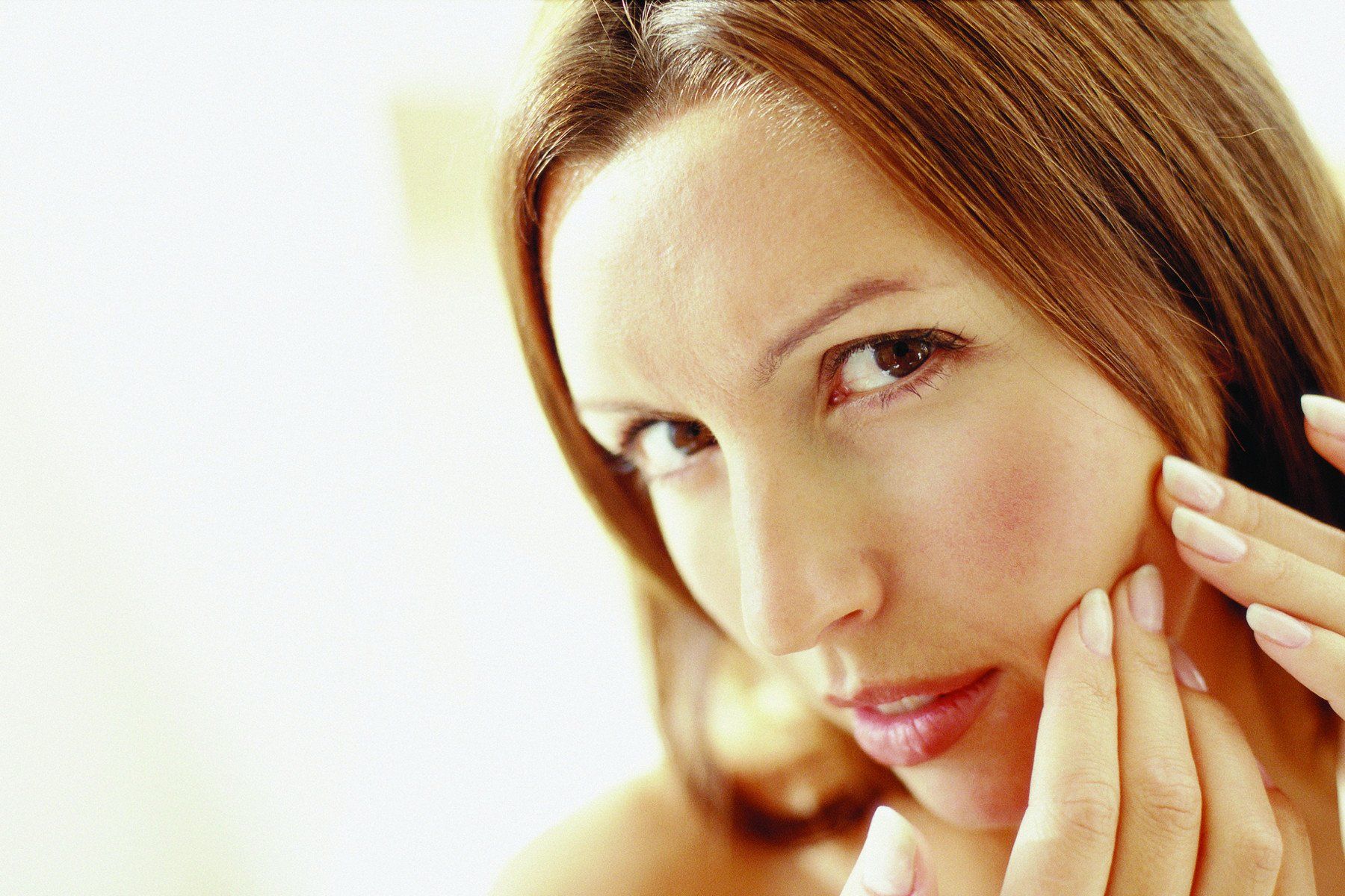 woman with brown hair