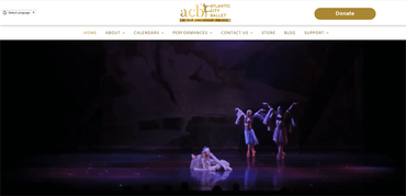 Screen shot of Atlantic City Ballet Company in Atlantic City NJ