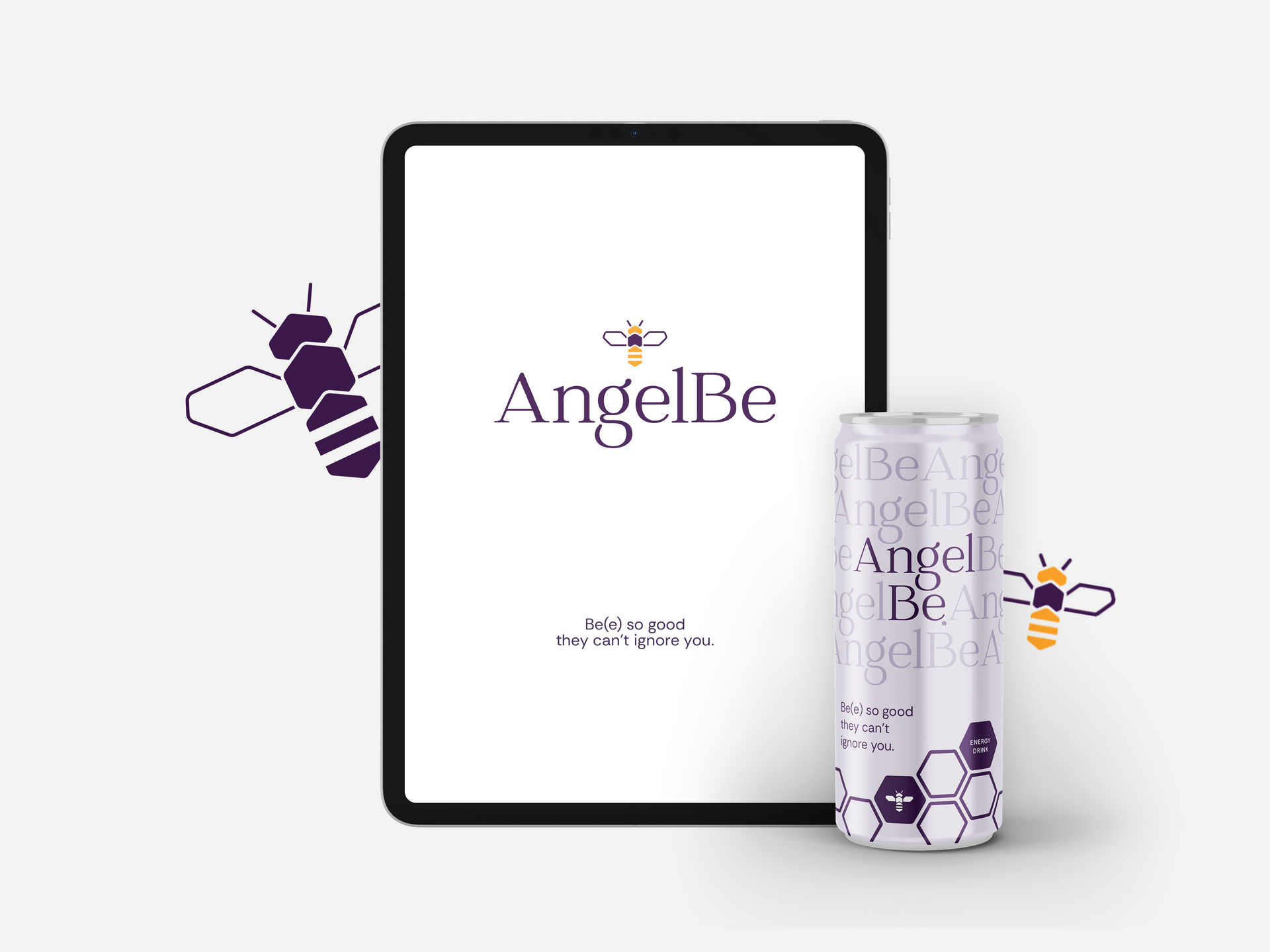 Tablet und Dosen-Mockup mit