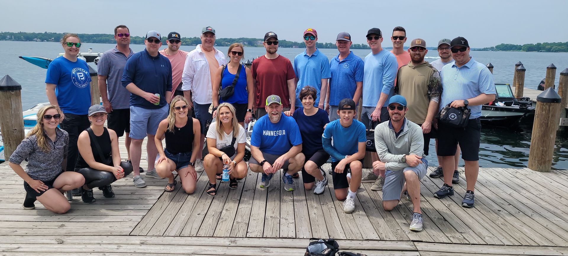 summer corporate fishing trips near Minneapolis, MN