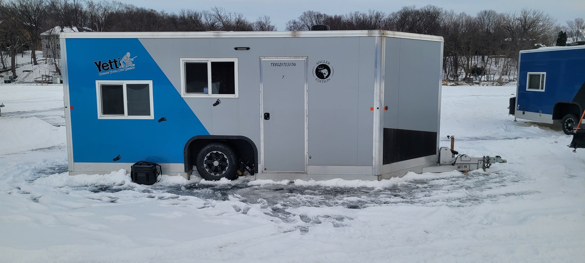 ice fishing Lake Minnetonka MN