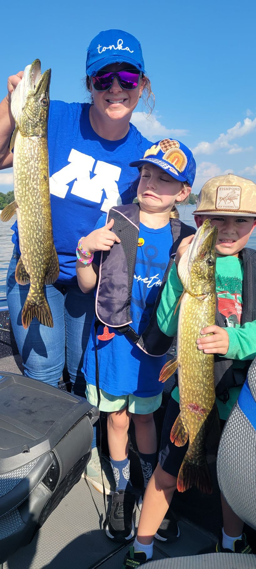 fishing guide client catch