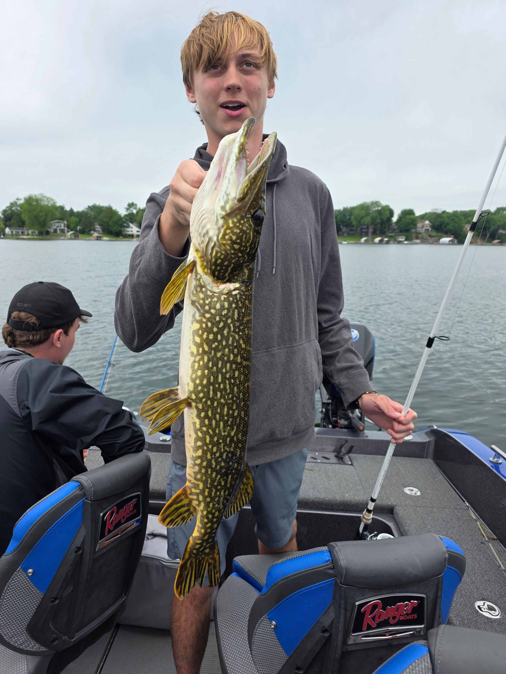 fishing pike Lake minnetonka