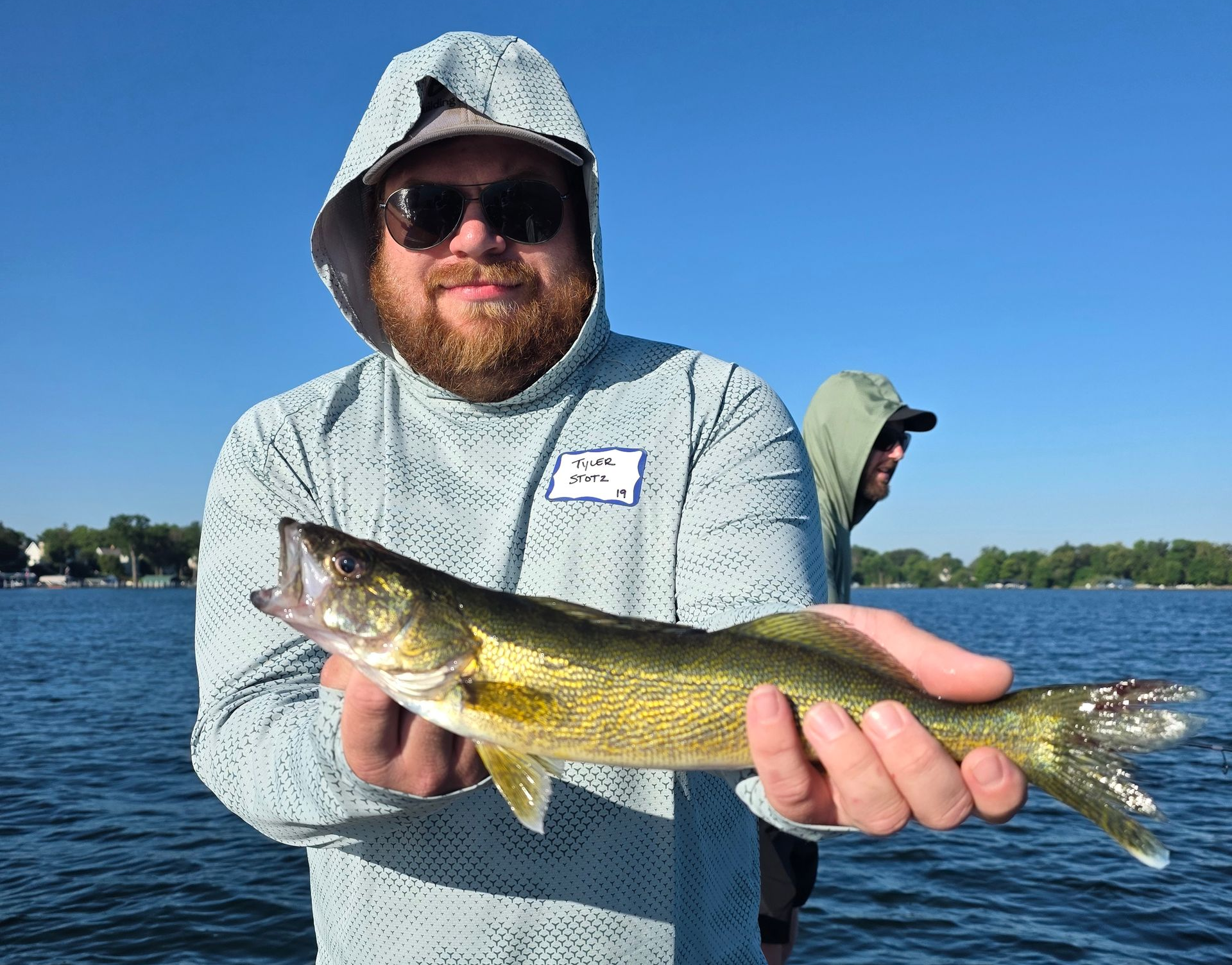 Walleye guide on Lake Minnetonka, MN