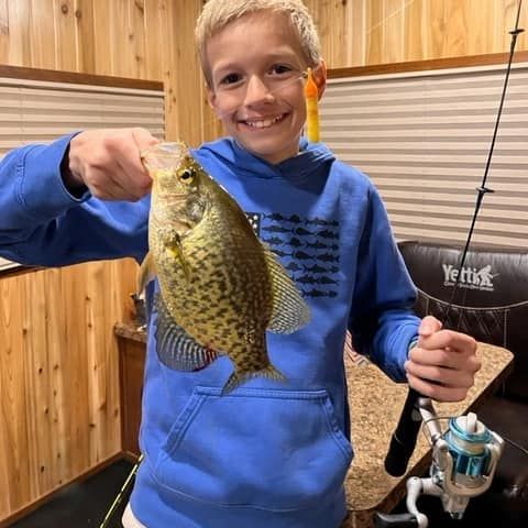 nice crappie kid
