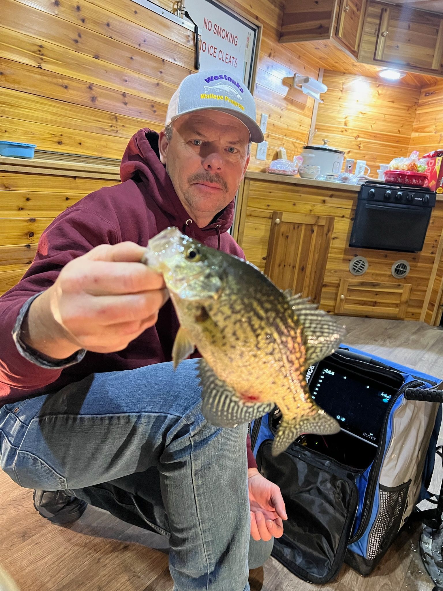 crappie ice fishing lake minnetonka