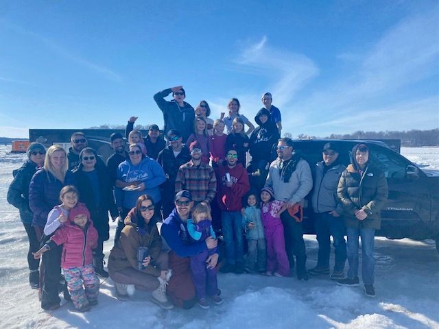 corporate ice fishing Minneapolis, MN