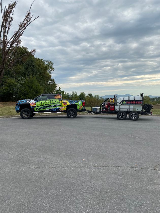 Monster Power Washing Roof Cleaning