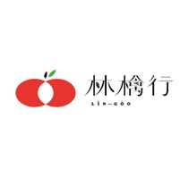 林檎行Lin-Goo 的標誌是一個紅色的蘋果形圖標，旁邊是一片綠葉，白色背景上印有中文和英文文字。