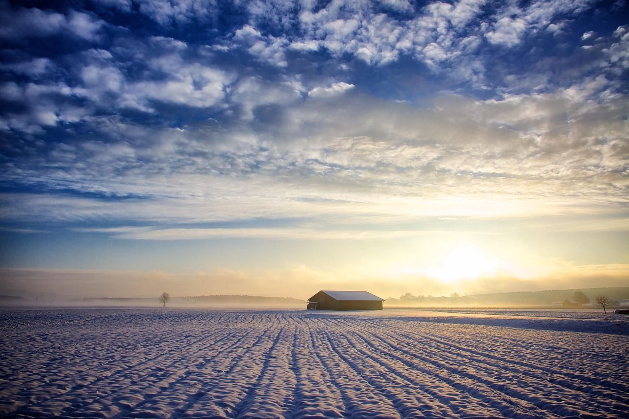 Sunrise in Winter