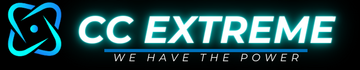 A neon sign that says cc extreme we have the power