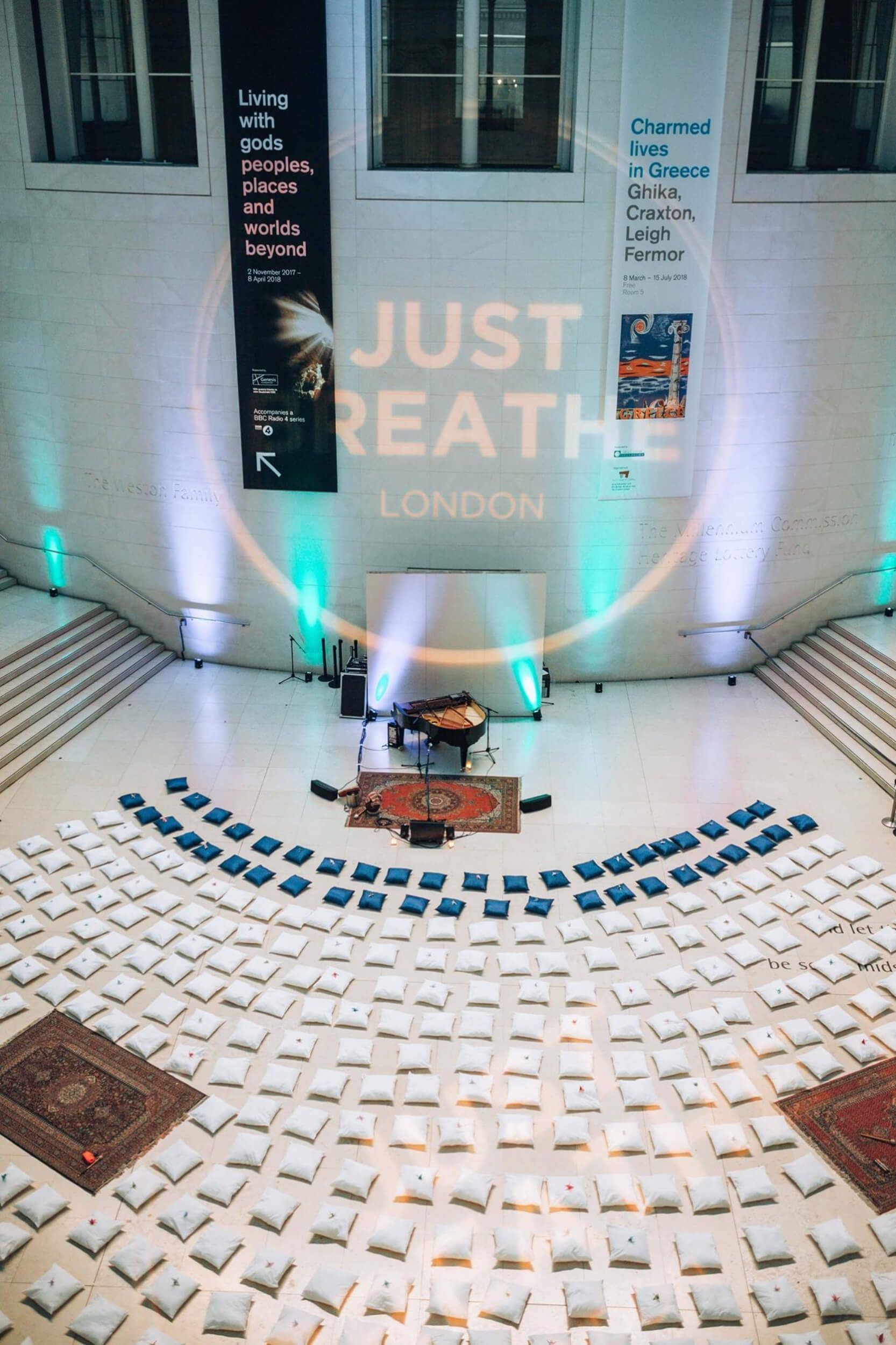 A large hall with a