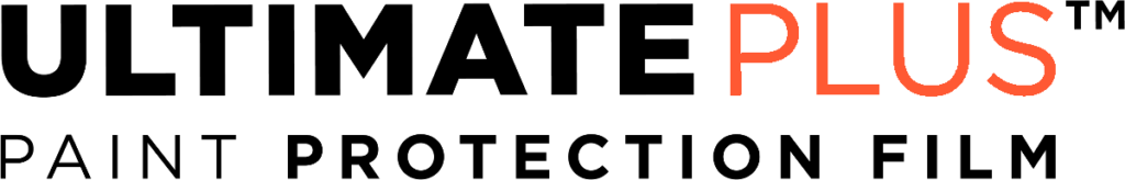 The logo for ultimate plus paint protection film
