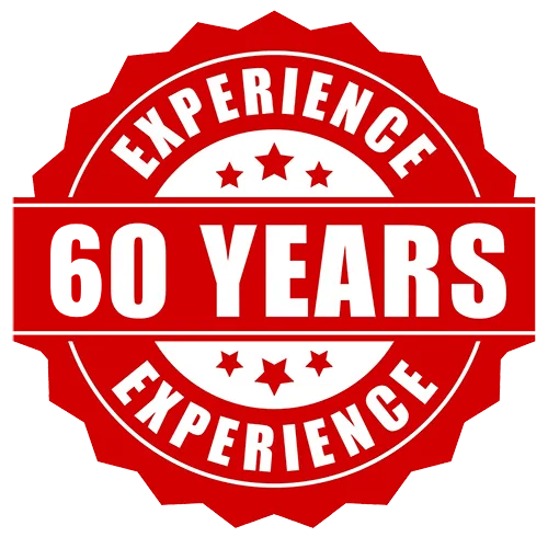 60 Years Experience Badge