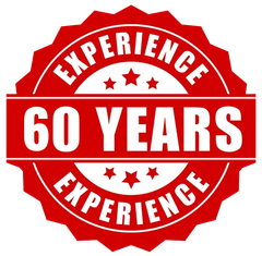 60 Years Experience Badge