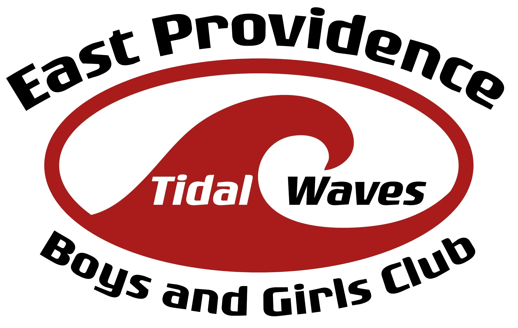 The East Providence Tidal Waves logo