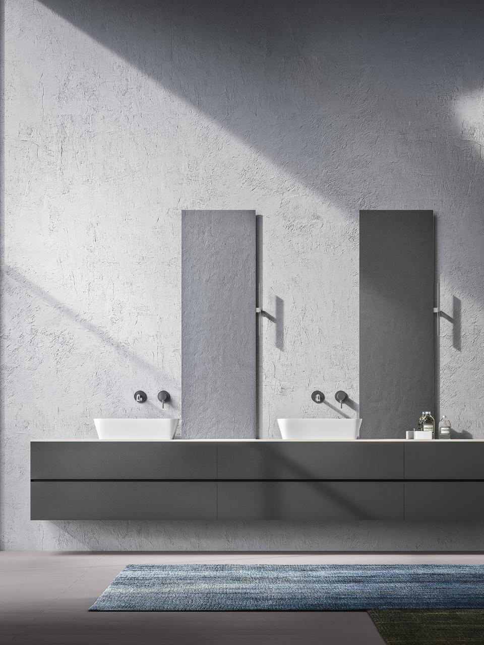 Doppio lavabo