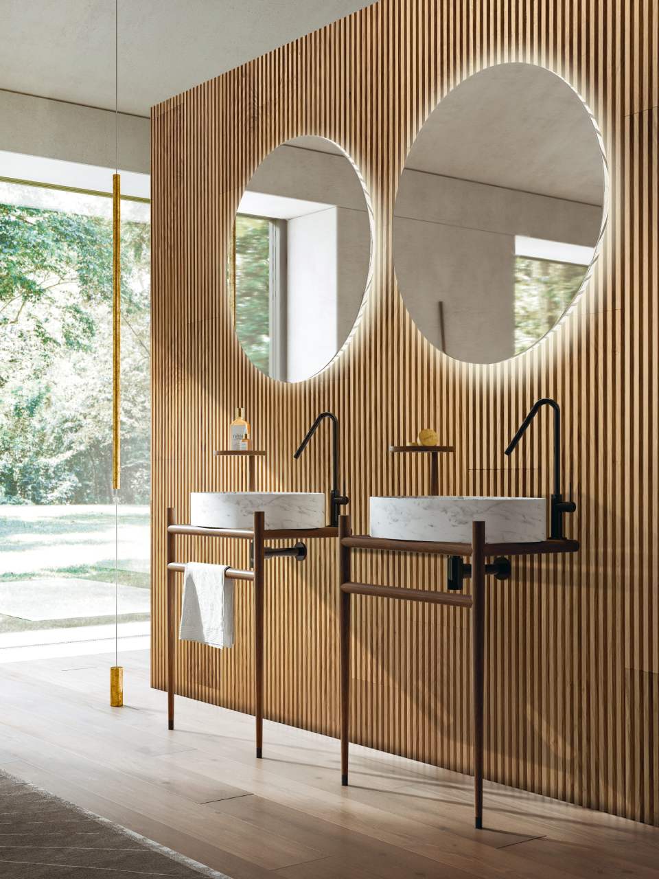 Boiserie e lavabi