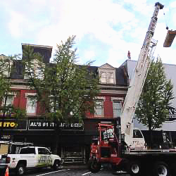 Commercial roofing services by Athens Roofing
