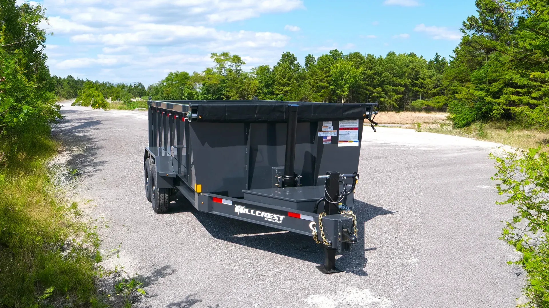 14K 7+14 Dump trailer(S/N : 7X8BD1423SS000586)