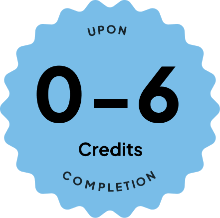 Badge: 4 Credits Upon Completion