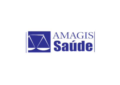 A logo for a company called amagis saúde